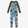 Hatley Boys Blue Cotton Pyjamas
