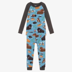 Hatley Boys Blue Cotton Pyjamas