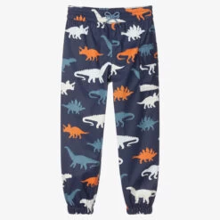 Hatley Boys Blue Dino Splash Trousers