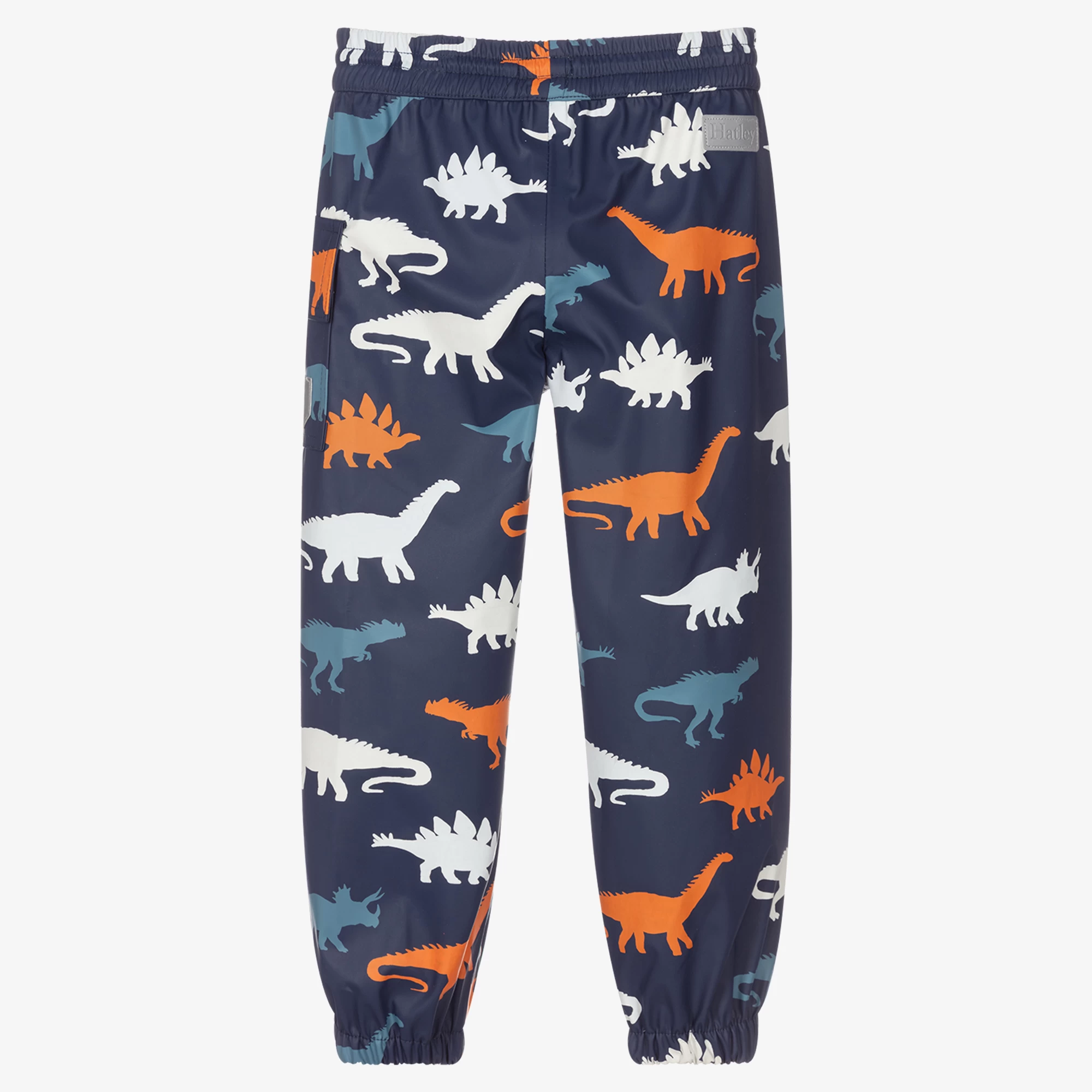 Hatley Boys Blue Dino Splash Trousers 4 Hatley Boys Blue Dino Splash Trousers - Image 2