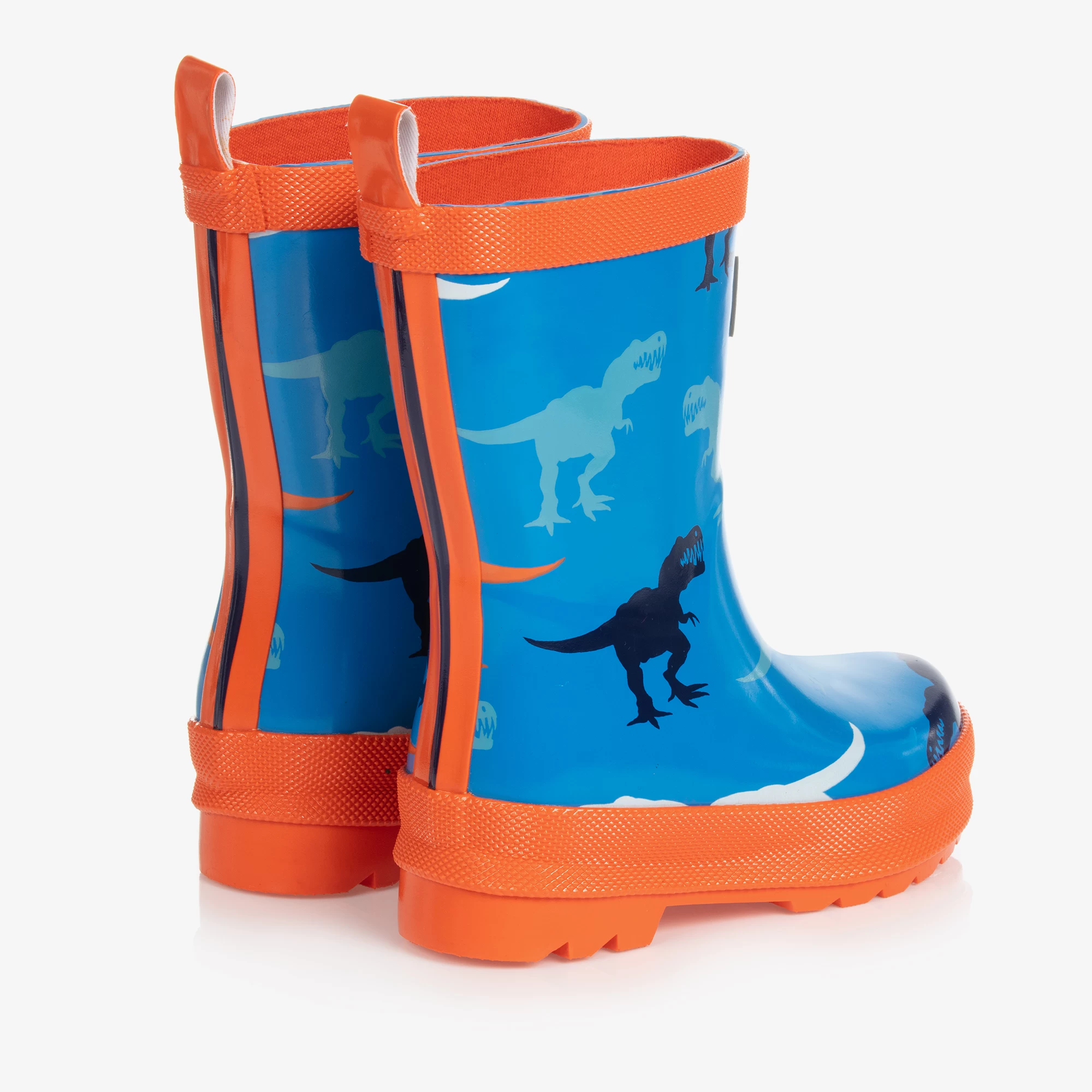 Hatley Boys Blue Dinosaur Rain Boots 4 Hatley Boys Blue Dinosaur Rain Boots - Image 2