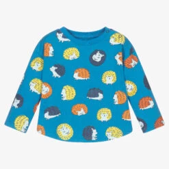 Hatley Boys Blue Hedgehogs Top
