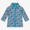 Hatley Boys Blue Hooded Raincoat -Kids Fashion World hatley boys blue hooded raincoat 426975 0ac4586a4654203fdf173eaa9d8f3231a9b53902