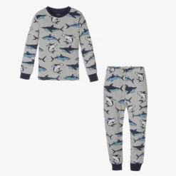 Hatley Boys Grey & Blue Pyjamas -Kids Fashion World hatley boys grey blue pyjamas 457113 f9471b395124b7d21cc80bc162bd21aff0eec4df