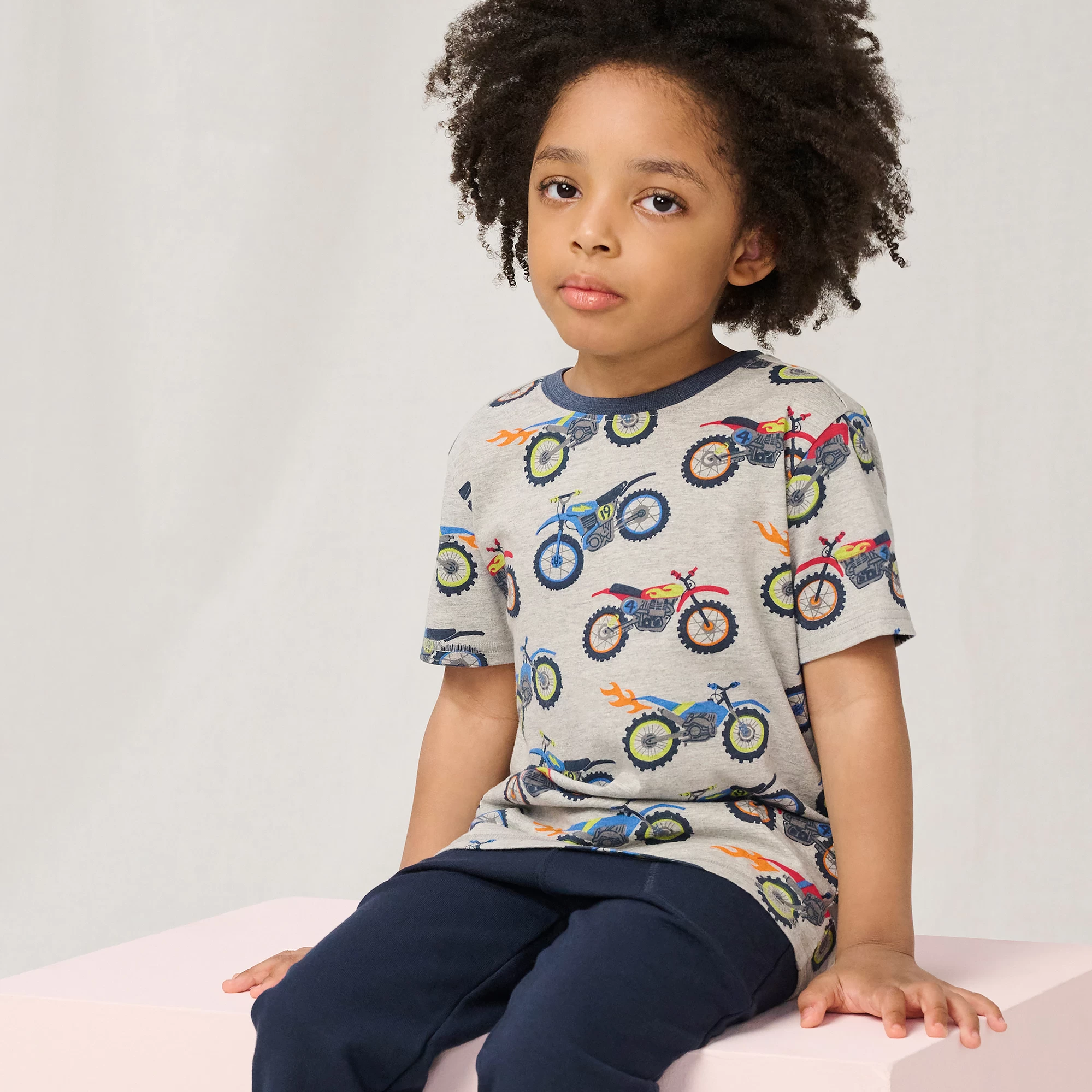 Hatley Boys Grey Cotton Bike T-Shirt 4 Hatley Boys Grey Cotton Bike T-Shirt - Image 2