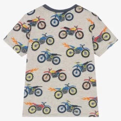 Hatley Boys Grey Cotton Bike T-Shirt 7 Hatley Boys Grey Cotton Bike T-Shirt -Kids Fashion World hatley boys grey cotton bike t shirt 514985 2d50ac2824aa07a5615e0583b76824ea06cf083e
