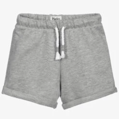 Hatley Boys Grey Cotton Jersey Shorts