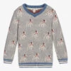 Hatley Boys Grey Cotton Knit Sweater -Kids Fashion World hatley boys grey cotton knit sweater 392322 9f5d4233c2060faa167097da94474d5aab4d7d40