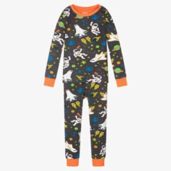 Hatley Boys Grey Outer Space Pyjamas