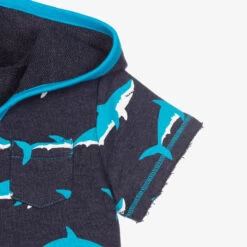 Hatley Boys Navy Blue Hooded Shortie -Kids Fashion World hatley boys navy blue hooded shortie 427001 ba1ef1c0a40324495cd9bc058cf8f4ce940df906