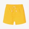 Hatley Boys Yellow Cotton Jersey Shorts -Kids Fashion World hatley boys yellow cotton jersey shorts 515066 7ad00b6b31212b8db3728eb270f3c8bd80317315