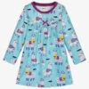 Hatley Girls Blue Alpaca Nightdress -Kids Fashion World hatley girls blue alpaca nightdress 392263 adfc9d15a0f3a856a135cc48a4148622697a34c6