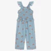 Hatley Girls Blue Chambray Rainbow Jumpsuit -Kids Fashion World hatley girls blue chambray rainbow jumpsuit 514964 a10ac2e3ffee56f16922a6bf82b0931eb18d5324