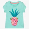 Hatley Girls Blue Cotton T-Shirt -Kids Fashion World hatley girls blue cotton t shirt 426967 cef2dcccd6d57b361add368ff1ce6a3fba4c272e