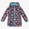 Hatley Girls Blue Hooded Puffer Coat