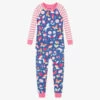 Hatley Girls Blue & Pink Cotton Pyjamas -Kids Fashion World hatley girls blue pink cotton pyjamas 514957 d30f7d411ae85f6c2b3bd093d48054400f672e24