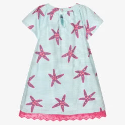 Hatley Girls Blue & Pink Starfish Print Dress -Kids Fashion World hatley girls blue pink starfish print dress 426979 c3247ade3273f0a318c2b7f3630f0871d134a88e