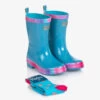 Hatley Girls Blue Rain Boots & Socks 2 Hatley Girls Blue Rain Boots & Socks -Kids Fashion World hatley girls blue rain boots socks 524927 e4d154429fe93e34225ad559259559ad6318babf