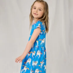 Hatley Girls Blue Unicorn Print Dress -Kids Fashion World hatley girls blue unicorn print dress 514977 08ab53decf7e4d103acf6ebcb8e5e89617368e54 outfit