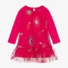 Hatley Girls Fuchsia Pink Dress -Kids Fashion World hatley girls fuchsia pink dress 457153 e57c1f413cece3042a1236cd7b9b22fa4f1c66a3