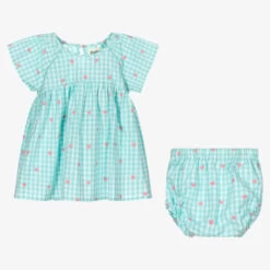 Hatley Girls Gingham Cotton Dress Set -Kids Fashion World hatley girls gingham cotton dress set 426939 b537bbea044b22261ee0471d991b2985fd6d4ac4