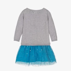 Hatley Girls Grey & Blue Cheetah Dress -Kids Fashion World hatley girls grey blue cheetah dress 457117 96ae4be8ae3019bbd5353aa0634875822f7a4ee0