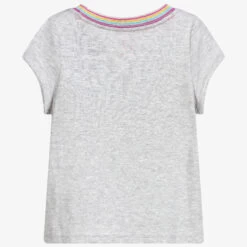 Hatley Girls Grey Cotton T-Shirt -Kids Fashion World hatley girls grey cotton t shirt 392335 c1ee1c392b568ef548b57532ee5deecdea3a9f76