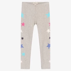 Hatley Girls Grey Star Leggings