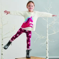 Hatley Girls Ivory Unicorn Sweater -Kids Fashion World hatley girls ivory unicorn sweater 392347 3e68170850854eef651266b66547465a13c51823 outfit