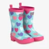 Hatley Girls Pink & Blue Rain Boots
