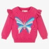 Hatley Girls Pink Butterfly Sweater -Kids Fashion World hatley girls pink butterfly sweater 457129 e36813d6e54aa5f47e3b82eecb8cef0f4717822e