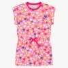 Hatley Girls Pink Cotton Hearts Dress