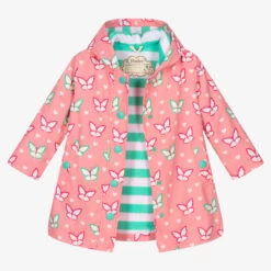 Hatley Girls Pink Hooded Raincoat -Kids Fashion World hatley girls pink hooded raincoat 427009 dc8b66fbfeca32958241859ae6a6864d163711df