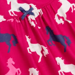 Hatley Girls Pink Horses Nightdress -Kids Fashion World hatley girls pink horses nightdress 271981 e0530ab2e91cc8f16ad448e504be10a471d738a0