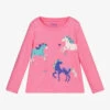 Hatley Girls Pink Horses Top -Kids Fashion World hatley girls pink horses top 392365 9994cb3d3c54a431de76794757de0acee6cd4d93