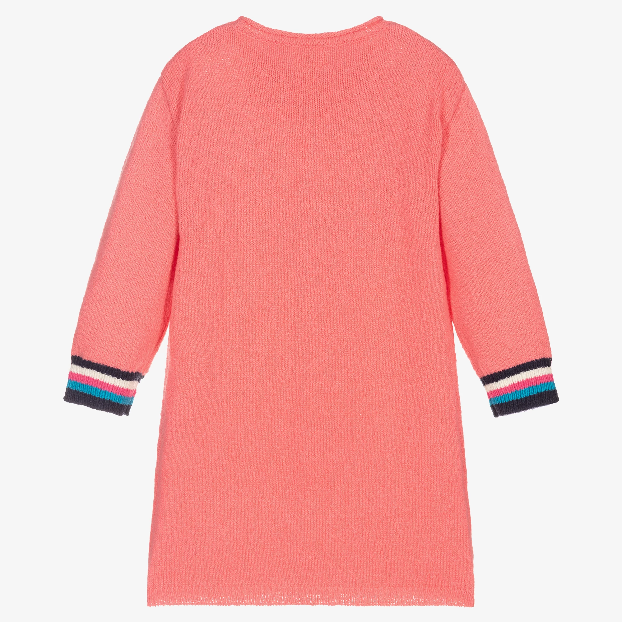 Hatley Girls Pink Knitted Dress 4 Hatley Girls Pink Knitted Dress - Image 2