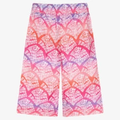Hatley Girls Pink & Purple Cropped Trousers -Kids Fashion World hatley girls pink purple cropped trousers 515009 fc531b14640e207ed7c9061f963888fdc0e1bbed