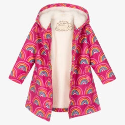 Hatley Girls Pink Rainbow Raincoat -Kids Fashion World hatley girls pink rainbow raincoat 457147 f7aa3cad208929b49971aba47d82fcfb3553ac8f