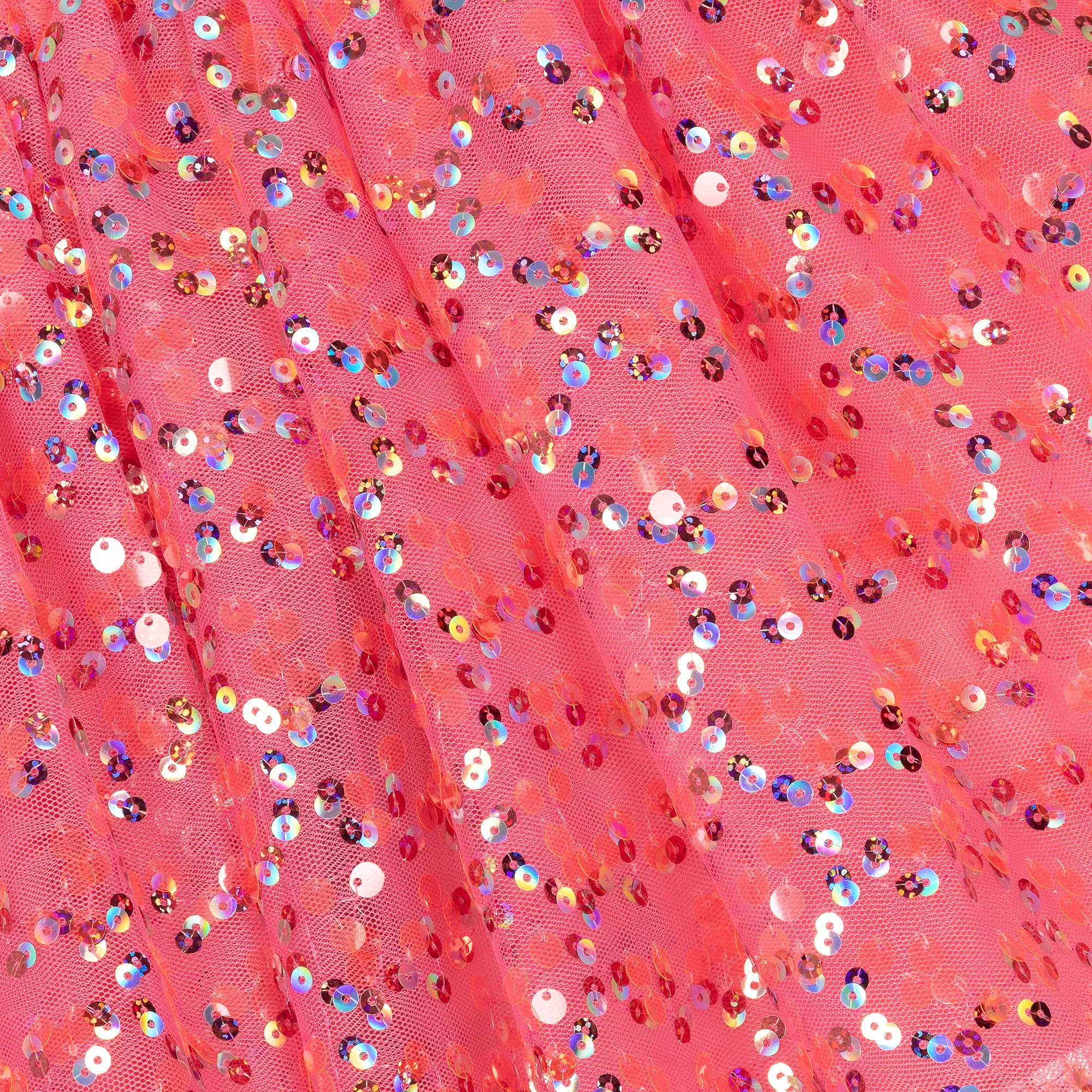 Hatley Girls Pink Sequin Tulle Skirt 6 Hatley Girls Pink Sequin Tulle Skirt - Image 4