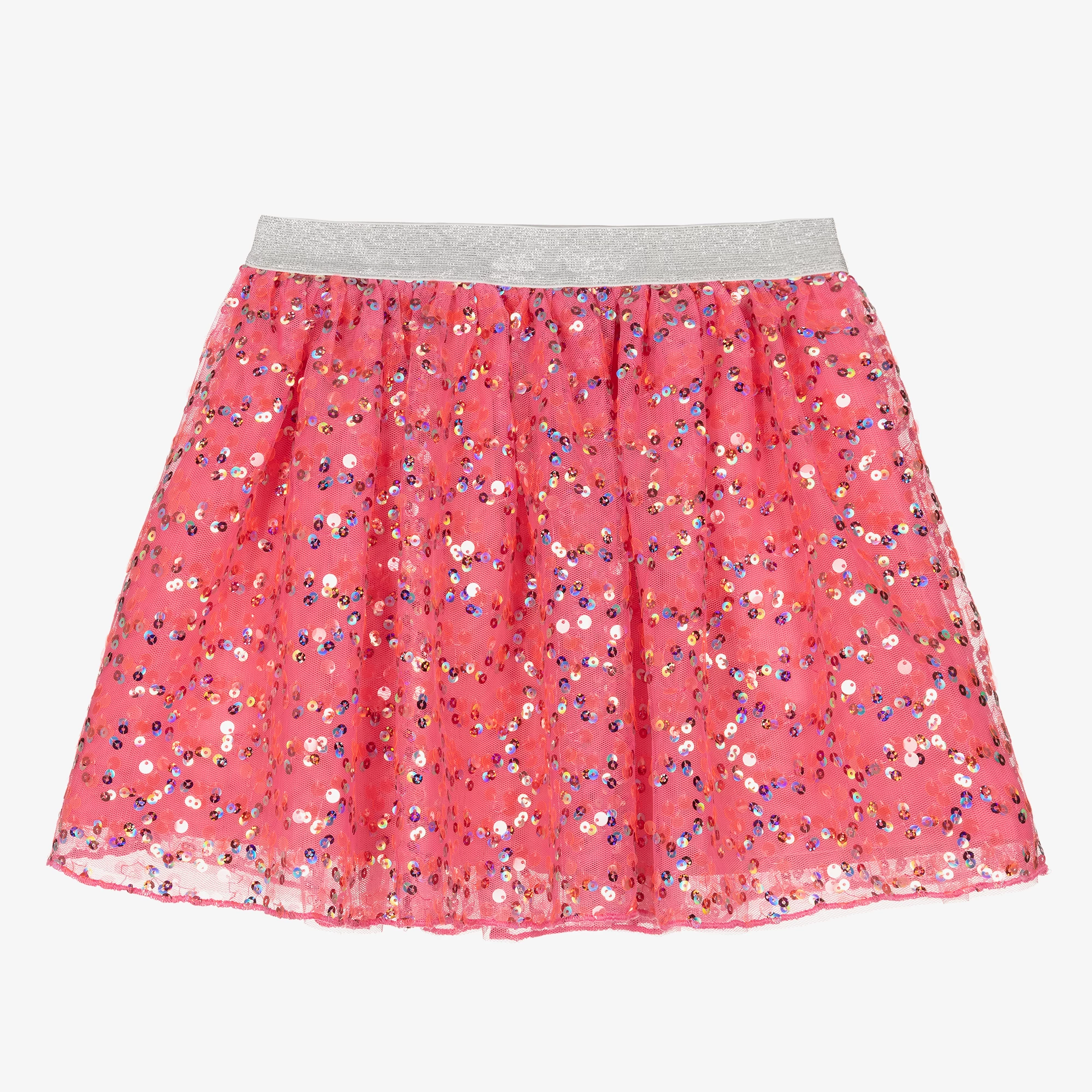 Hatley Girls Pink Sequin Tulle Skirt 3 Hatley Girls Pink Sequin Tulle Skirt