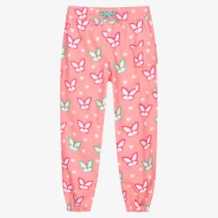 Hatley Girls Pink Splash Trousers