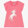 Hatley Girls Pink Unicorn T-Shirt -Kids Fashion World hatley girls pink unicorn t shirt 515039 1c0d62f2793b8753a8df93093a630de039c69cb9