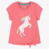 Hatley Girls Pink Unicorn Tie Front T-Shirt -Kids Fashion World hatley girls pink unicorn tie front t shirt 515038 09d1b7746a20659def884363235c8cde903e3fb7