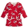 Hatley Girls Red Cotton Jersey Dress