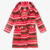 Hatley Girls Red Striped Dressing Gown -Kids Fashion World hatley girls red striped dressing gown 457167 4aa8551926407b17ded378ab8082de42cd98035c