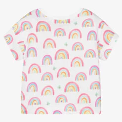 Hatley Girls White Cotton T-Shirt 5 Hatley Girls White Cotton T-Shirt -Kids Fashion World hatley girls white cotton t shirt 487164 c558da54b19c15495640ee594133e7eb4b0eab6e