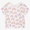 Hatley Girls White Cotton T-Shirt -Kids Fashion World hatley girls white cotton t shirt 487164 f9640c03f41690cd4ec7dc4d53c26fe8d68b2979