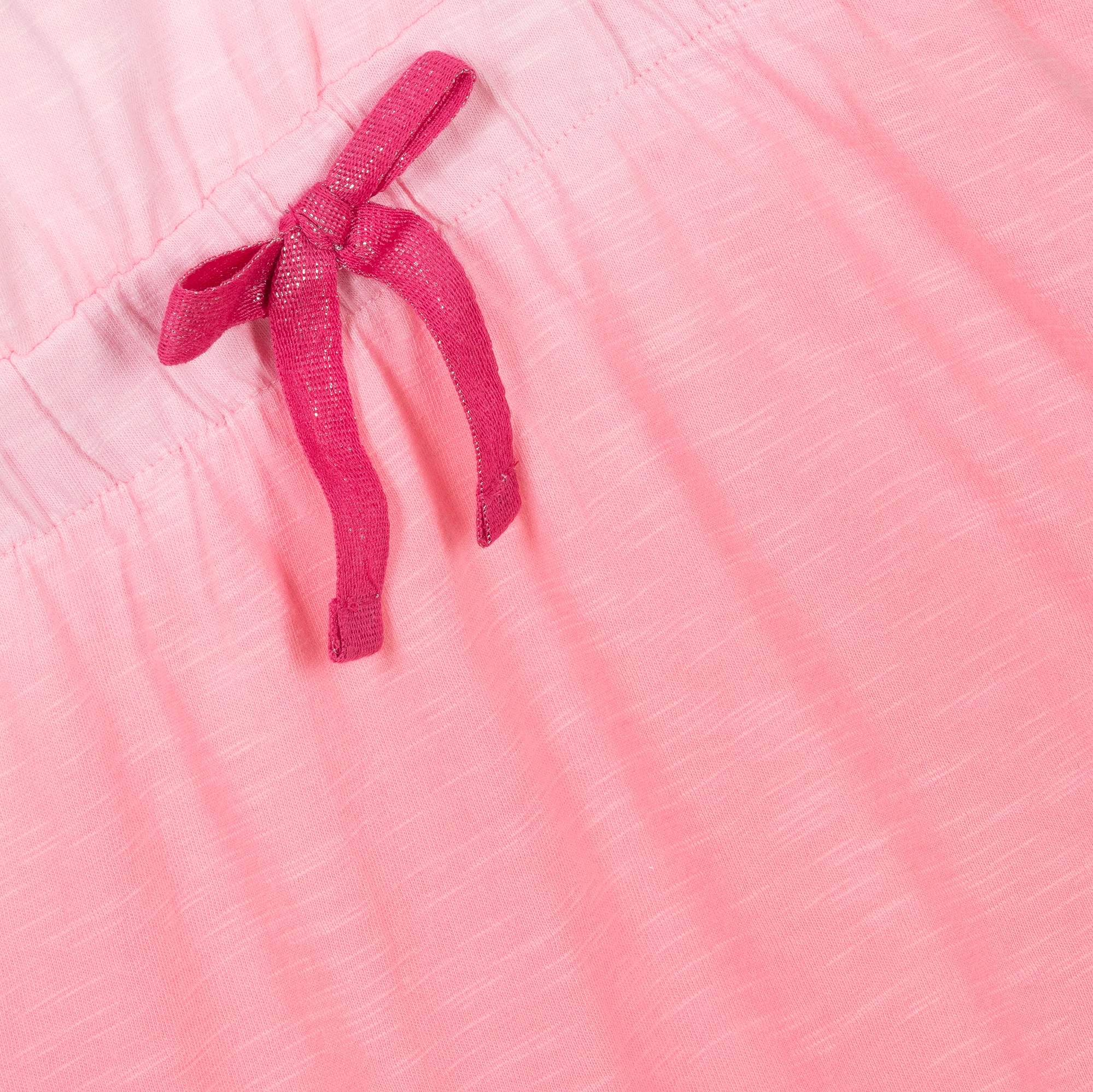 Hatley Girls White & Pink Ombré Cotton Dress 5 Hatley Girls White & Pink Ombré Cotton Dress - Image 3