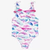 Hatley Girls White Sea Life Swimsuit (UPF50+) -Kids Fashion World hatley girls white sea life swimsuit upf50 514947 7a20514b2e28394efd827ceb2d68815c925d98c8