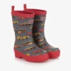 Hatley Grey Cars Rain Boots